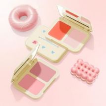 nukka - Dual-Tone Blush Palette - 6 Colors #02 - 6g