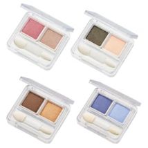 CHIFURE - Twin Color Eyeshadow 09 Black