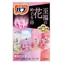Kao - Bub Blissful Flower Bath Salt Tablet 12 pcs