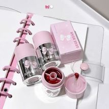 Gege Bear - Dual Color-Locking Lip Jelly - 4 Colors #01 Guava Peach - 2.5g + 2.5g