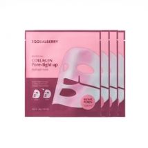 EQQUALBERRY - Collagen Pore-tight up Hydrogel Mask Set - Gesichtsmaske