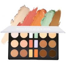 DE'LANCI - 18 Color Concealer Contour Palette #18 Color Concealer Palette - 37.6g