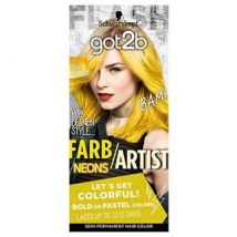 Schwarzkopf - got2b Hair Color Cream 107 Neon Yellow