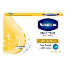 Vaseline - Healthy Plus Bar Soap Total Moisture Soy Protein + Oat Extract 75g