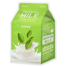 A'PIEU - Milk One Pack 1pc (7 Flavors) Green Tea