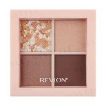 Revlon - Dazzle Eyeshadow Quad 001 Glazing Brown
