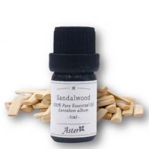 Aster Aroma - Sandalwood 100% Pure Essential Oil 5ml