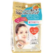 Kose - Softymo Lachesca Cleansing Sheet Oil In - 46 pcs