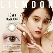PIA - Lilmoon 1 Day Color Lens Rusty Beige 10 pcs P-1.50 (10 pcs)