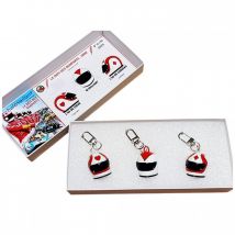 Coffret Porte Clés Michel Vaillant - L'As de Coeur / Michel Vaillant / L'As de Carreau - Le défi des Remparts, 1988 - JF Créations - 9ème Store