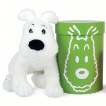Peluche Milou souple, 37 cm + boîte verte - Tintinimaginatio - 9ème Store
