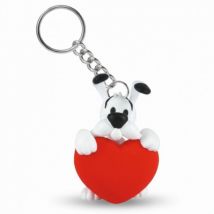 Porte-clés Idéfix coeur rouge - Plastoy - 9ème Store