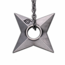Porte-clés 3D Naruto - Shuriken Konoha - Abysse - 9ème Store