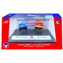 Mini casque Michel Vaillant - M. Vaillant / Texas Driver 5 - JF Créations - 9ème Store