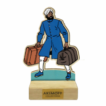 Figurine bois blake&mortimer ahmed nasir - Akimoff - 9ème Store