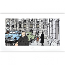 Estampe pigmentaire Nestor Burma par Tardi, le 16e arrondissement - Christian Collin Editions - 9ème Store