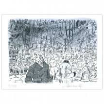 Lithographie La Fiancée du Dr Septimus, Le laboratoire de la Fiancée - Editions Anthèse - 9ème Store