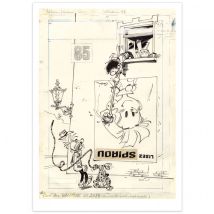 Digigraphie Couverture du recueil du Journal de Spirou n°85 - Collector BD - 9ème Store