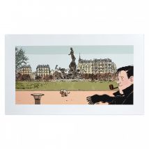 Estampe pigmentaire Nestor Burma par Tardi le 11ème arrondissement - Christian Collin Editions - 9ème Store