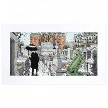 Estampe pigmentaire Nestor Burma par Tardi le 20ème arrondissement - Christian Collin Editions - 9ème Store