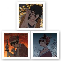 Digigraphies, ensemble de Samuretto par David Tako - Collector BD - 9ème Store