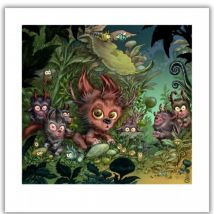 Digigraphie Stan Manoukian - Canis Lupus - Les Courts Tirages - 9ème Store