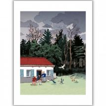 Digigraphie Merel - Clara Lodewick - Les Courts Tirages - 9ème Store