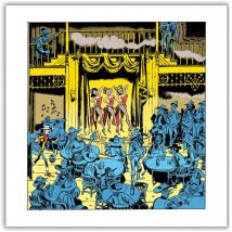 Digigraphie Lucky Luke - Blutch - Les Indomptés - Saloon - Les Courts Tirages - 9ème Store