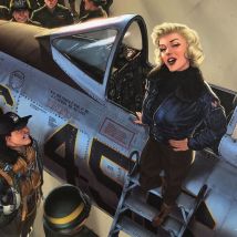 Affiche Romain Hugault : Marilyn - Bruno Graff - 9ème Store