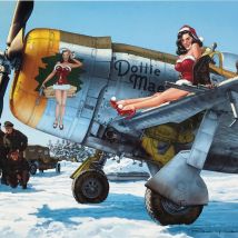 Affiche Romain Hugault : Christmas Thunderbolt - Bruno Graff - 9ème Store