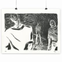 Lithographie Cyril Pédrosa, Journal d'une bataille - Editions Anthèse - 9ème Store