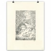 Lithographie Steve Baker - Editions Anthèse - 9ème Store