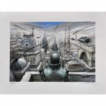Estampe Pigmentaire Enki Bilal signée, Monstre - Christian Collin Editions - 9ème Store