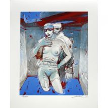 Estampe Pigmentaire Enki Bilal signée, Grand froid - Christian Collin Editions - 9ème Store
