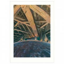 Tirage d'art Schuiten - Abbaye de l'Epau - non-signé - Atlantic12 - 9ème Store