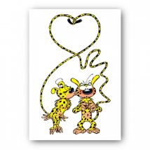 Tableau Le Marsupilami 5 L'Amour 50x70 cm - L'Art de la BD - 9ème Store