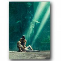 Tableau Thorgal - La cité du dieu perdu 50x70 cm - L'Art de la BD - 9ème Store