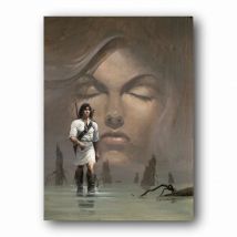 Tableau Thorgal 4 - Au-delà des ombres 50x70 cm - L'Art de la BD - 9ème Store