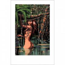 Sérigraphie Djinn - La Baignade - Paradiffusion - 9ème Store