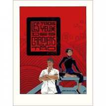 Sérigraphie Largo Winch - Les Trois Yeux des gardiens du Tao - Paradiffusion - 9ème Store