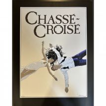 Sérigraphie Largo Winch - Chassé Croisé - Version Bords Noirs - Paradiffusion - 9ème Store