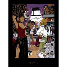 Sérigraphie Lady Paname - Bords Noirs Mat - Paradiffusion - 9ème Store