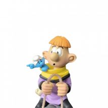 Figurine Olivier sur son âne & Le Schtroumpf Financier - Zédibulle - 9ème Store