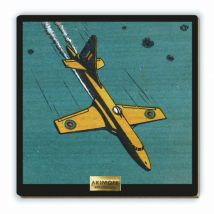 Tableau de collection en bois - Blake et Mortimer - Le Golden Rocket - Akimoff - 9ème Store
