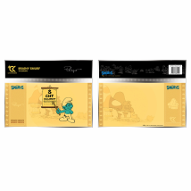 Ticket d'or Les Schtroumpfs - Schtroumpf à lunettes - Cartoon Kingdom - 9ème Store