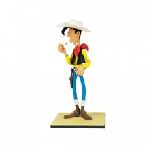 Figurine Lucky Luke allumant sa cigarette - LMZ Collectibles - 9ème Store