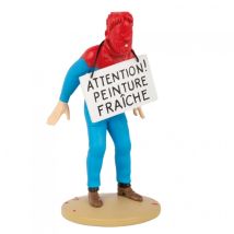 Figurine Tintin - Haddock et la peinture fraiche - Tintinimaginatio - 9ème Store