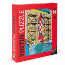 Puzzle Tintin - La fusée lunaire XFLR6 - 1 000 pièces + 1 poster - Tintinimaginatio - 9ème Store