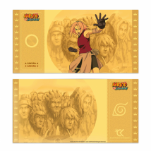 Ticket d'or Naruto Shippuden - Sakura - Cartoon Kingdom - 9ème Store