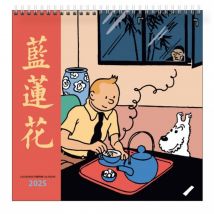 Calendrier carré Tintin 2025 - Tintinimaginatio - 9ème Store